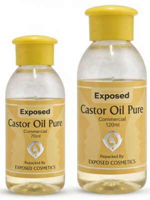 Xposed Castor Oil Pure (70ml & 120ml) – 100% Pure & Natural Cold Pressed Castor Oil