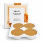 Xposed Orange Hard Wax 500g – Natural Formula for Sensitive Skin (4 Discs in 1 Tray)