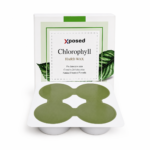 Xposed Chlorophyll Hard Wax 500g – Natural Patented Formula for Sensitive Skin (4 Discs in 1 Tray)